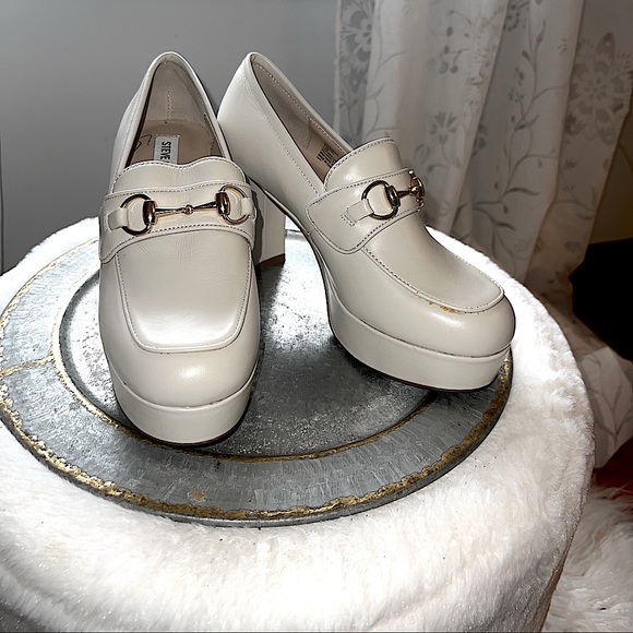 Steve Madden Shoes - Steve Madden Cinderella Platform Shoe. Worn one time! These are like $129 new.